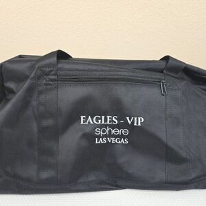 Las Vegas Sphere Eagles Residency VIP Duffle Duffel Bag Black